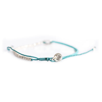 Construyendo sueños - Pulsera - Plata - Aqua