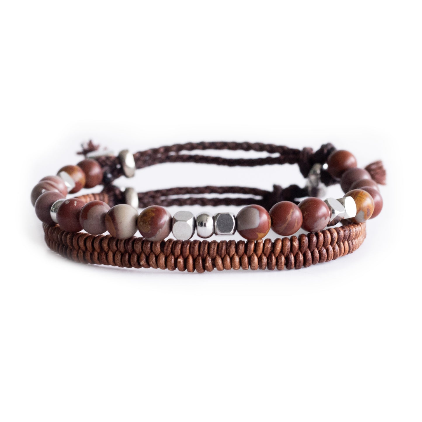 Alma y Él - Pulsera - Café