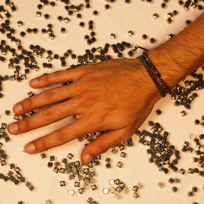 Alma y Él - Pulsera - Gris