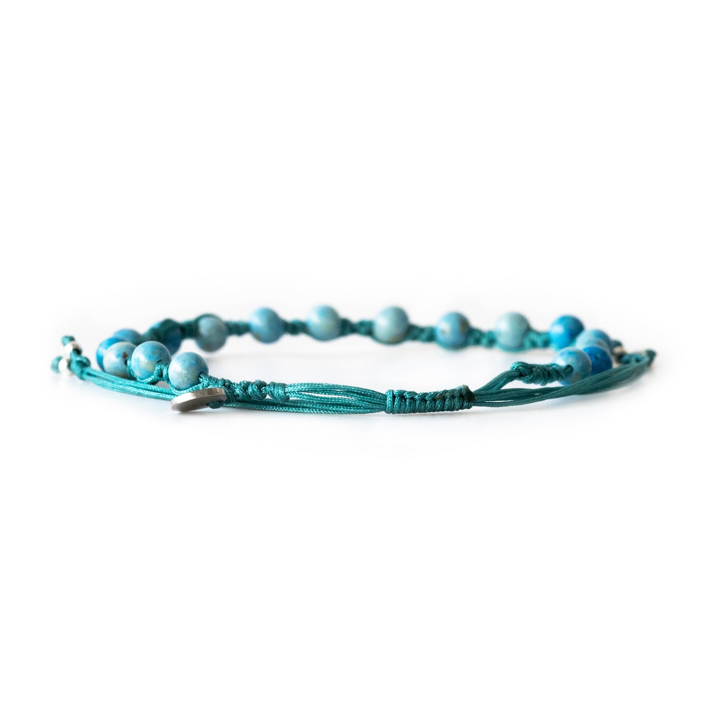 Caminar - Pulsera - Celeste