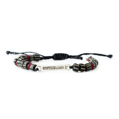 Milagro - Pulsera - Plata - Negro
