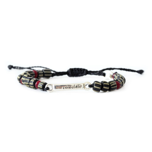 Milagro - Pulsera - Plata - Negro