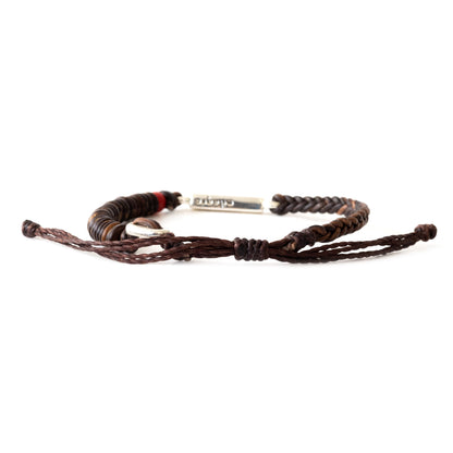 Amar - Pulsera - Plata - Rojo