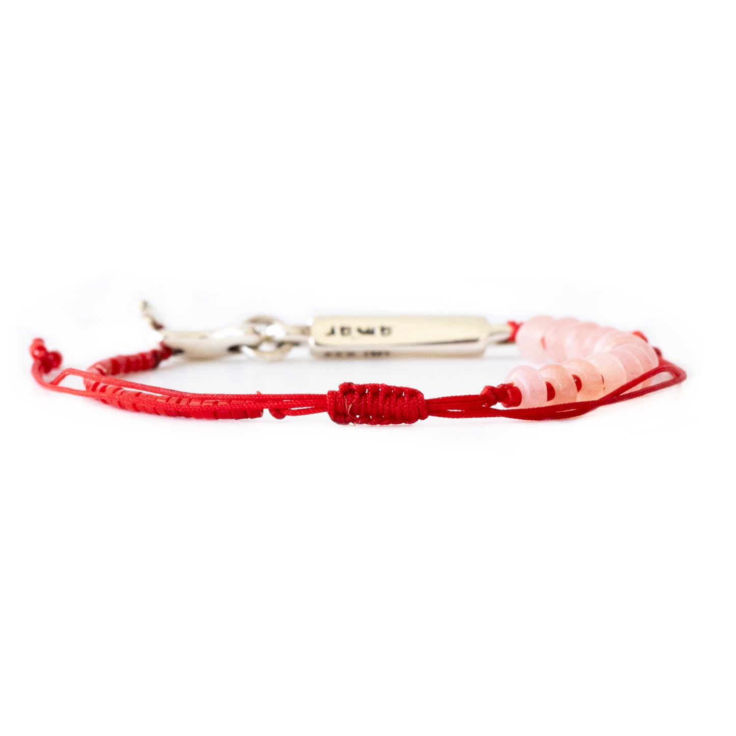 Amar - Pulsera - Plata - Rojo