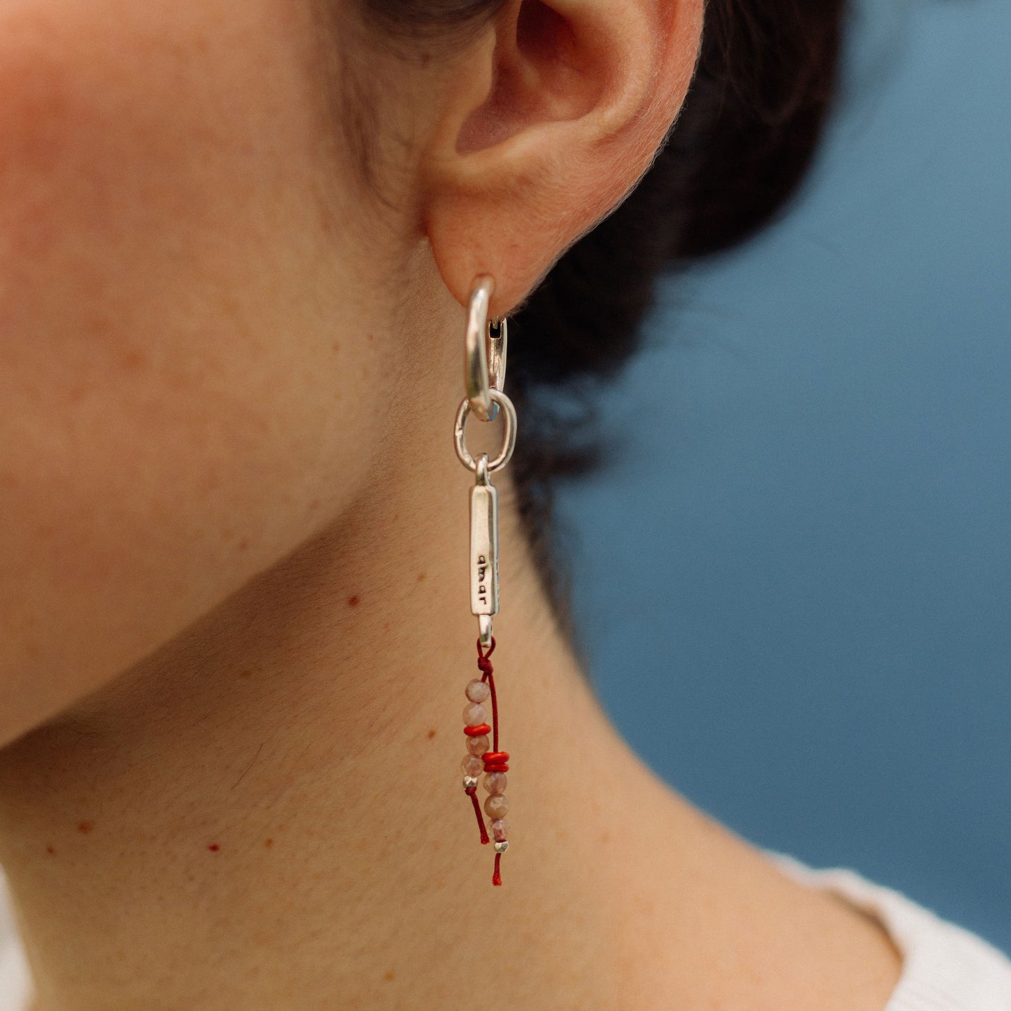 Coincidir - Charm - Plata - Rojo