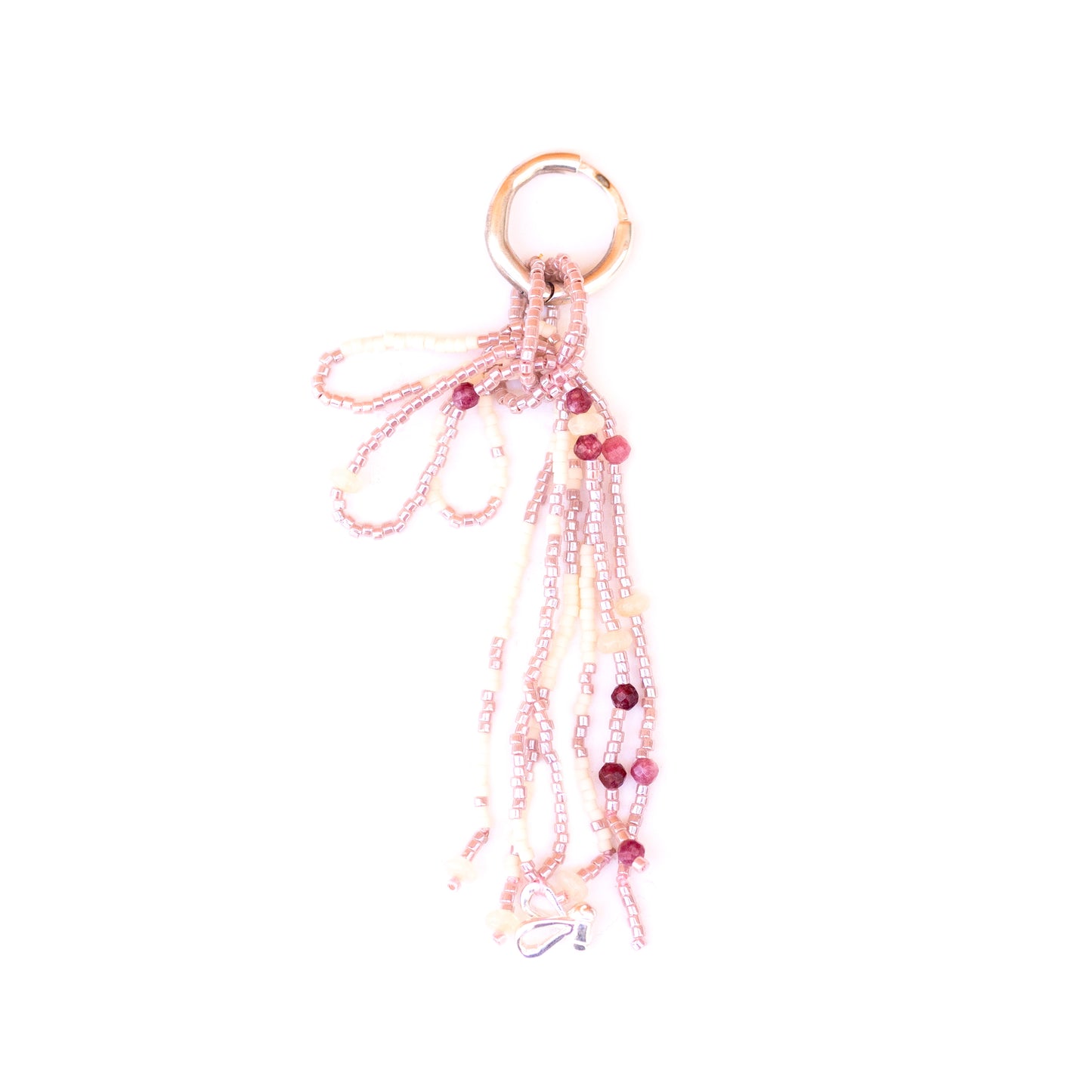 Jardin lleno de abejas - Charm - Plata - Rosado