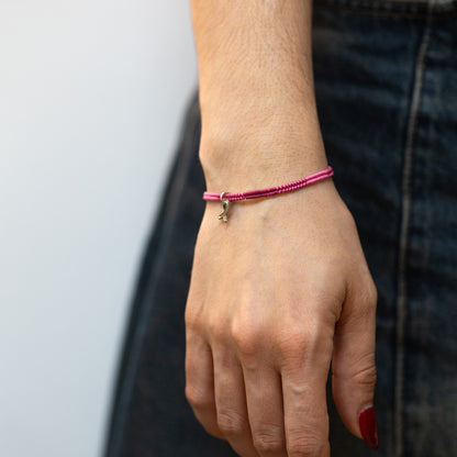 Mes Rosa - Pulsera (Cáncer de Mama) - Rosado