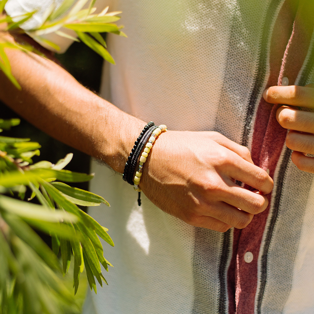 Alma y el - Set de 2 Pulseras - Negro