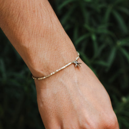 Sol y Estrellas - Pulsera - Amarillo