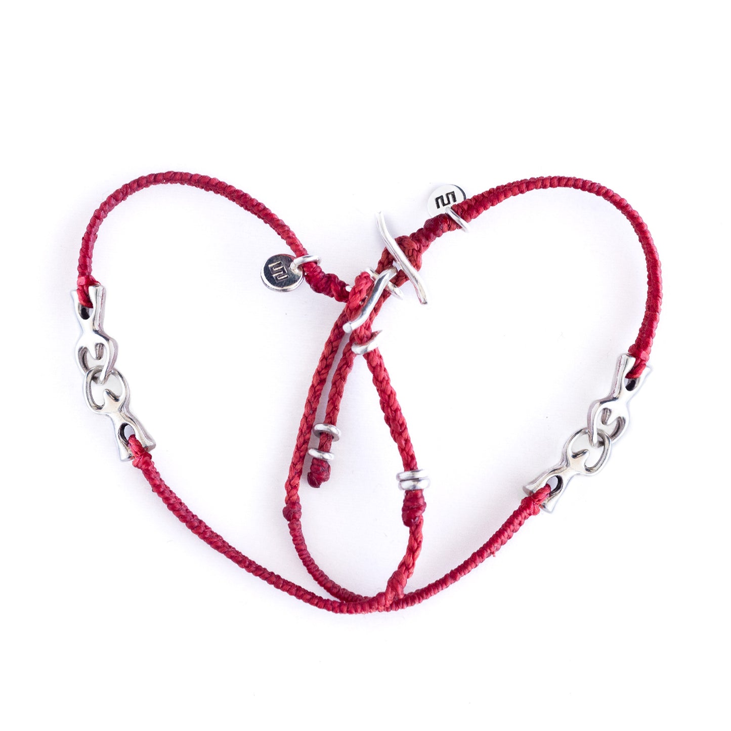 Alma y yo - Set de 2 Pulseras - Roja