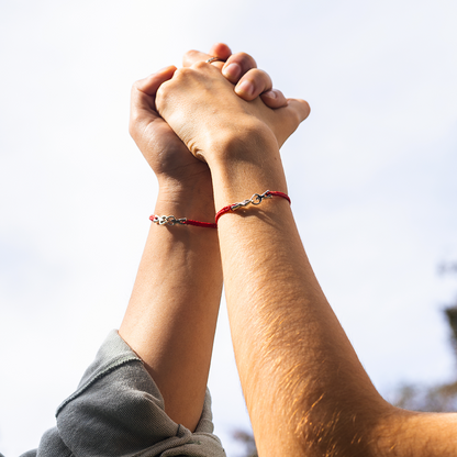 Alma y yo - Set de 2 Pulseras - Roja
