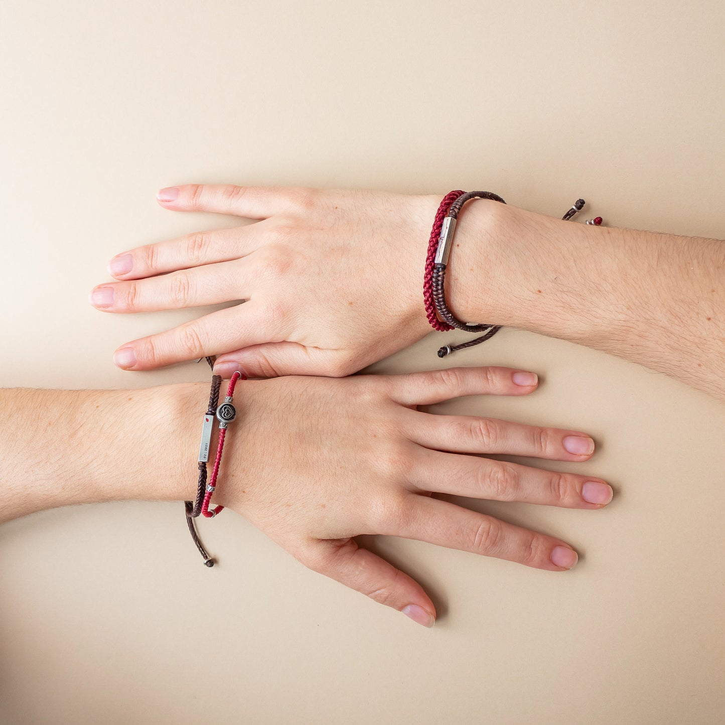 Amar - Pulseras - Café