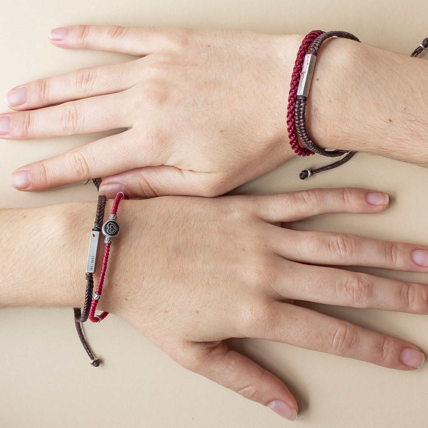 Nuestra historia - Pulseras - Roja