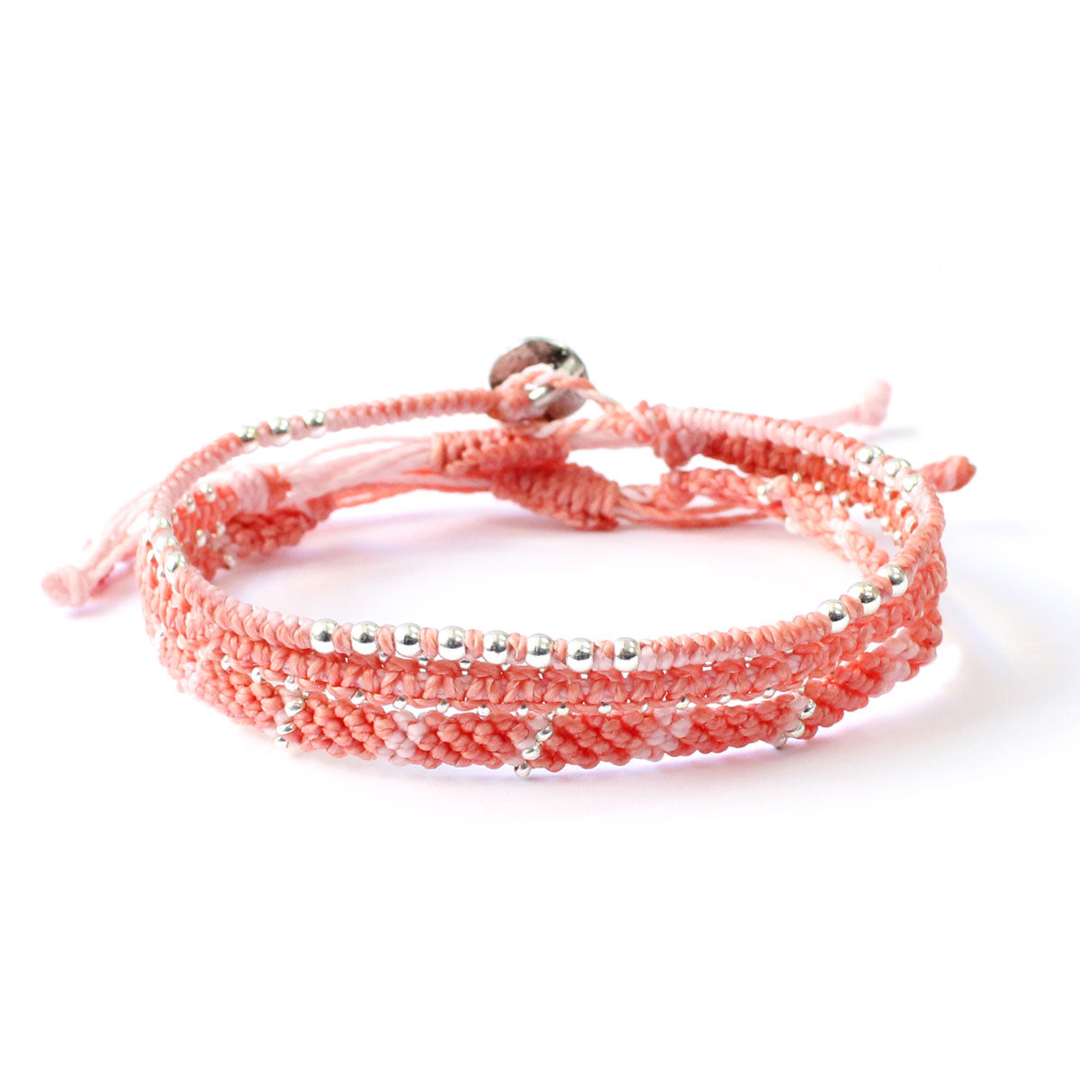 El círculo de la vida - Pulseras - Rosado