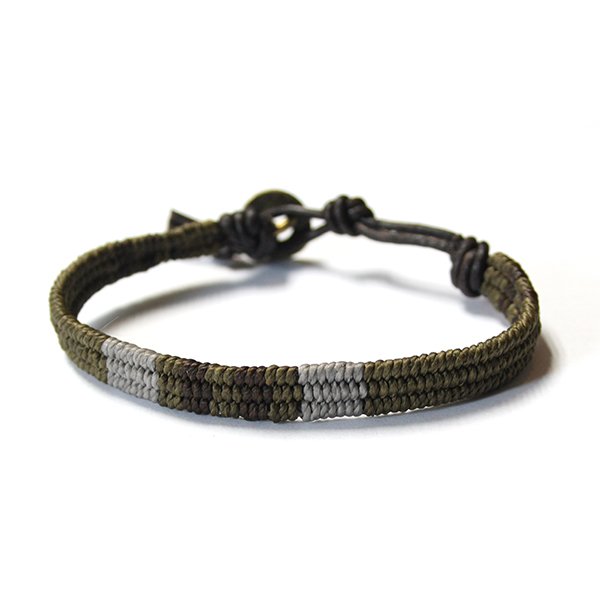 Tierra en calma - Pulsera - Verde