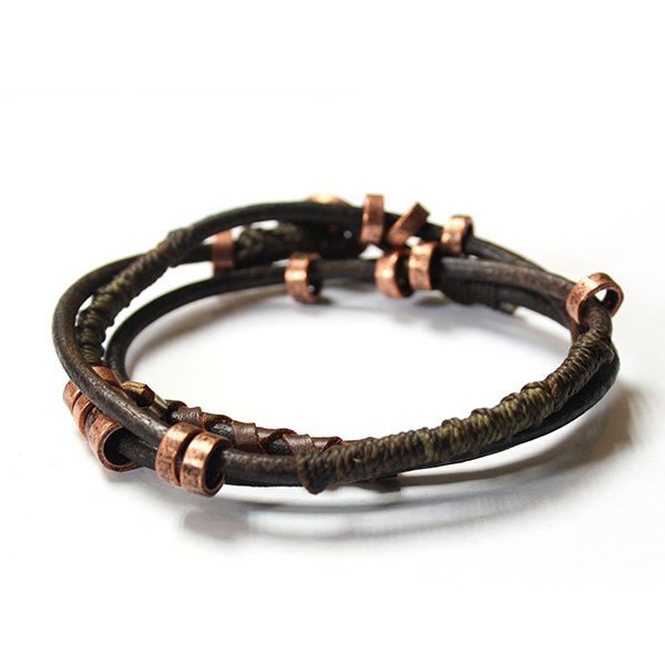 Todo vuelve - Pulsera - Verde - Cobre