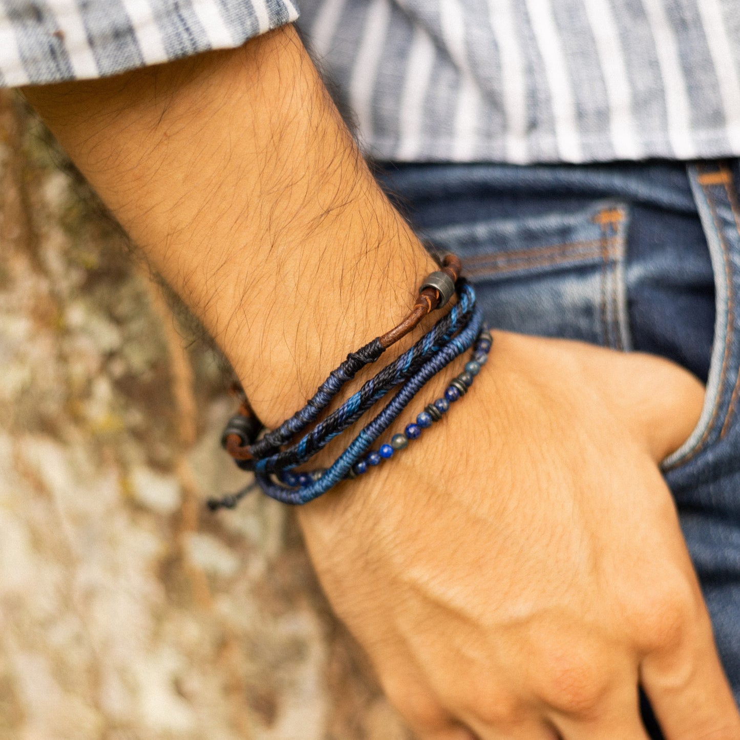 La tierra azul - Pulseras - Azul
